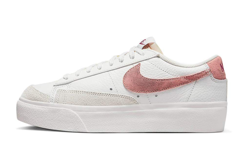 Nike Blazer Low Platform White Pink DX8947-100
