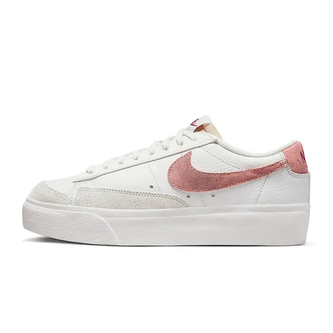 Nike Blazer Low Platform White Pink | Where To Buy | DX8947-100 | The ...