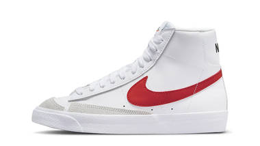 Nike Blazer Mid GS White Blue Red