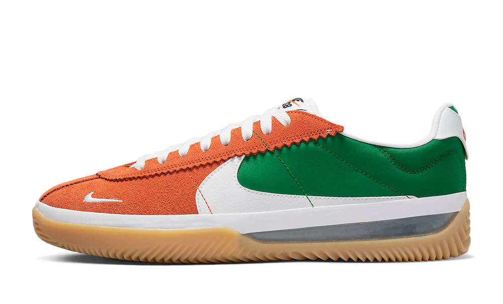 Orange and green nike on sale sneakers