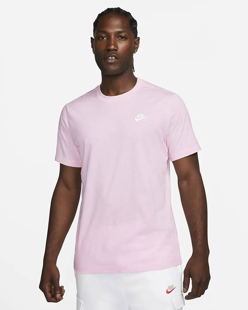 pink nike air shirt