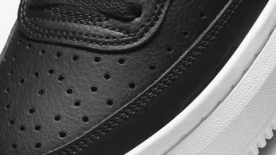 Nike Court Vision Alta Black White DM0113-002 Detail