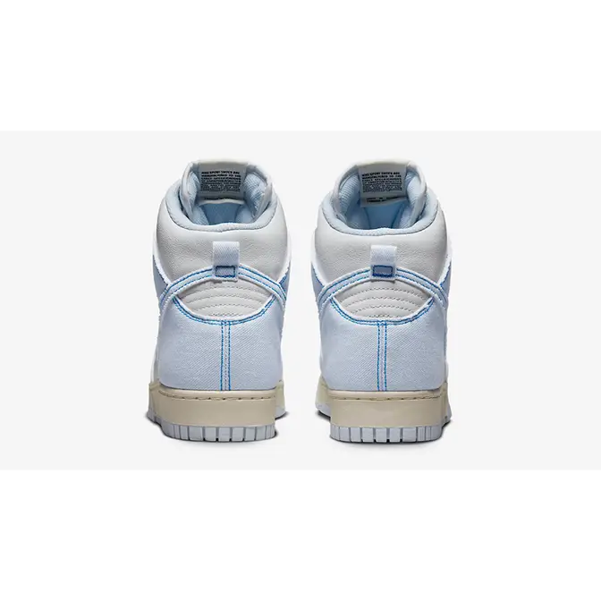 Nike Dunk High 1985 White Blue Denim | Where To Buy | DQ8799-101 | The ...