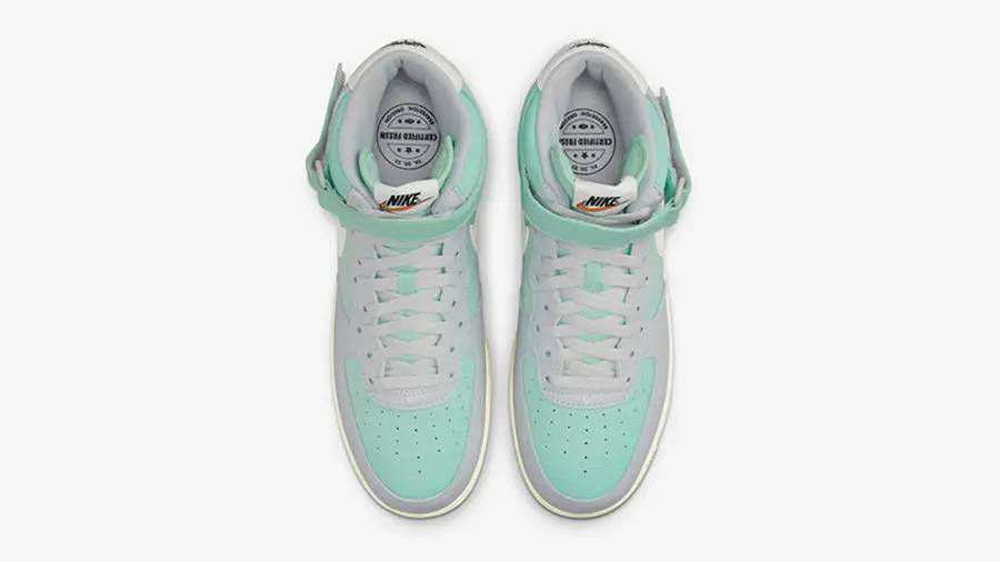 Nike Dunk High Certified Fresh Grey Enamel Green DQ8766-002 middle
