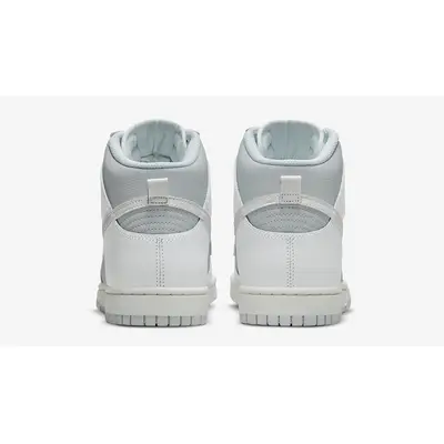 Nike Dunk High Grey White DJ6189-100 Back