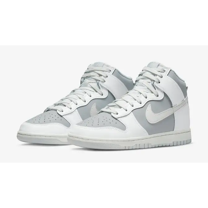 Nike Dunk High Grey White DJ6189-100 Side