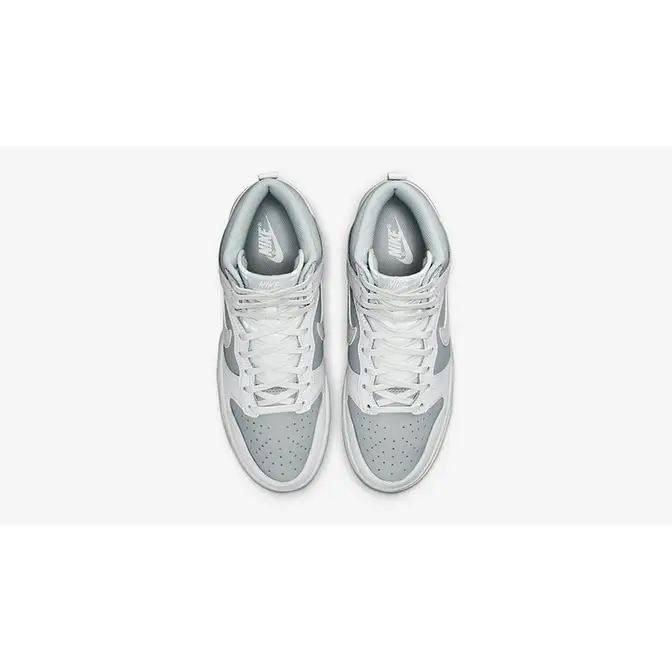 Nike Dunk High Grey White DJ6189-100 Top