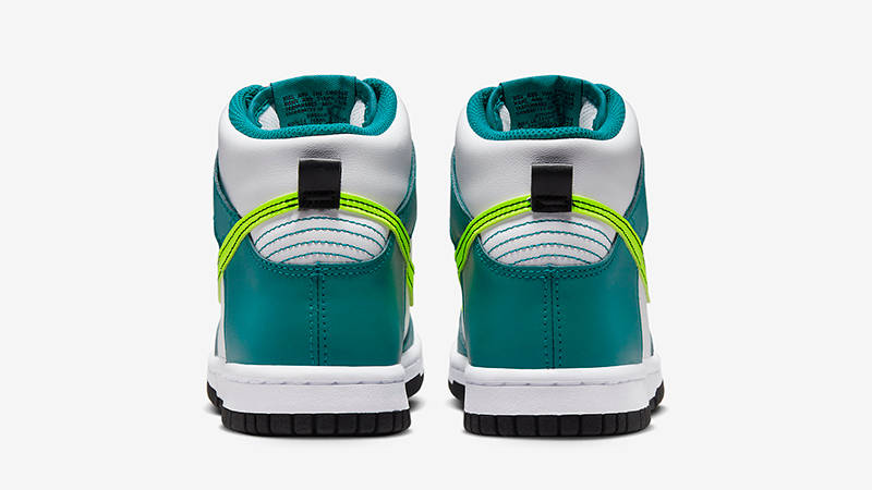 Nike Dunk High GS Volt Bright Spruce DB2179-109 Back