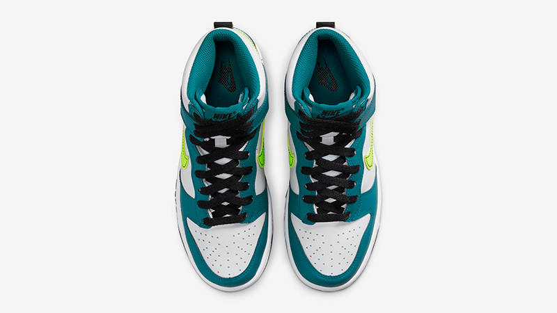 Nike Dunk High GS Volt Bright Spruce DB2179-109 Top