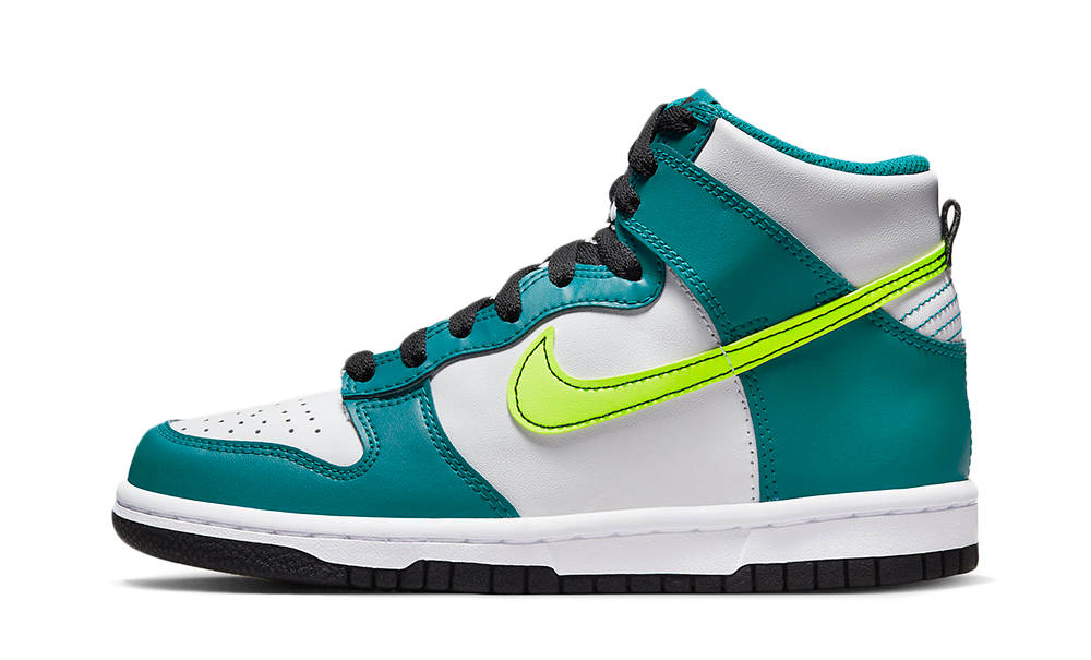 Nike Dunk High GS Volt Bright Spruce