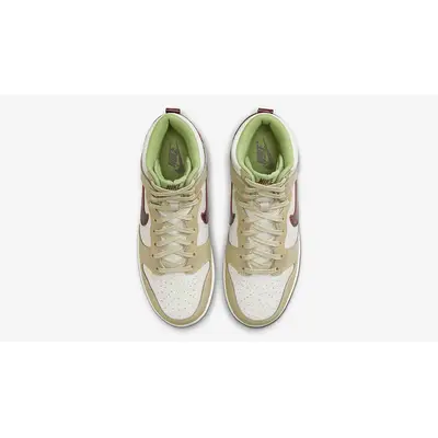 Nike Dunk High Tumbled White Tan | Where To Buy | DX8956-001 | The Sole ...