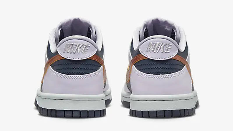 Nike Dunk Low GS Navy Copper DX1663-400 Back