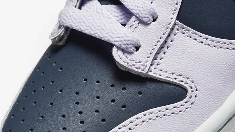 Nike Dunk Low GS Navy Copper DX1663-400 Detail