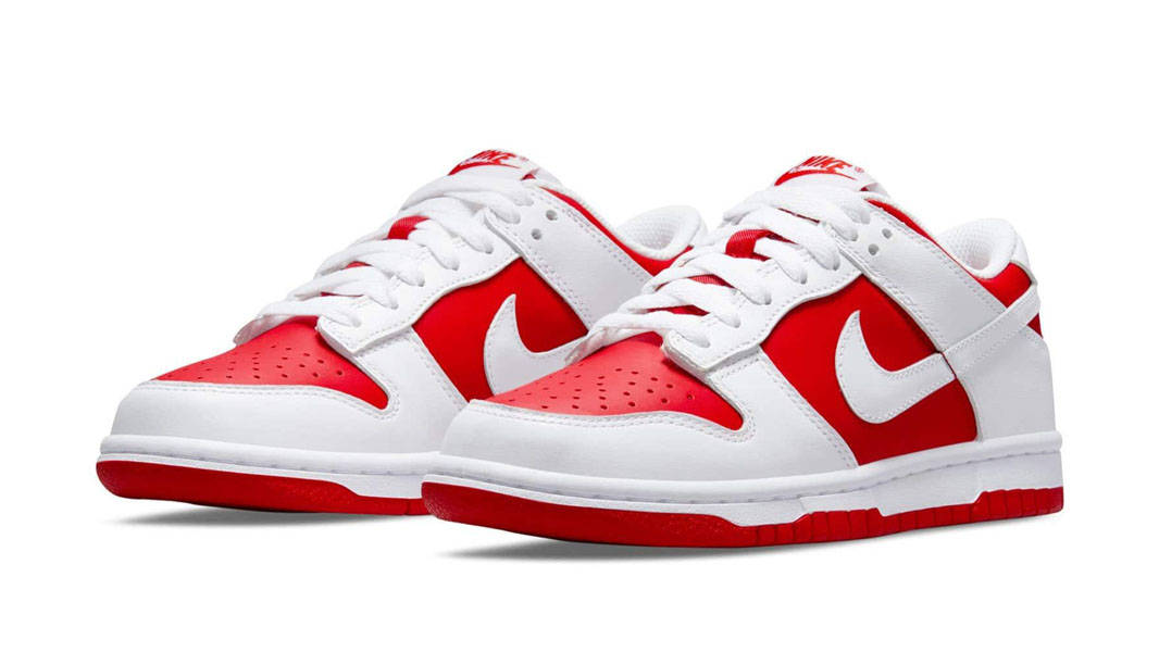 Nike Dunk Low GS University Red | Where To Buy | CW1590-600 | The