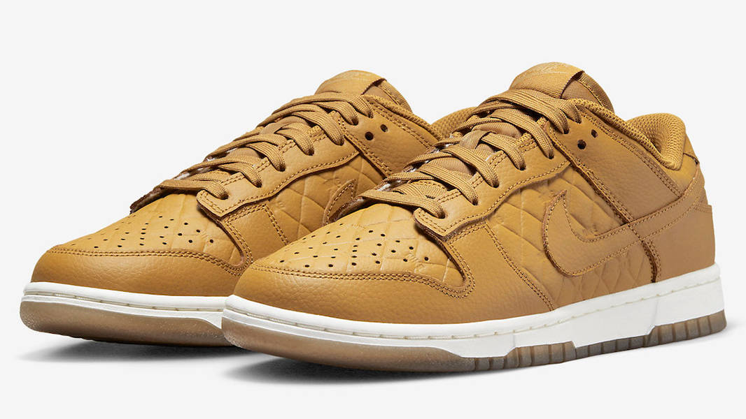 Nike Dunk Low Quilted Wheat DX3374-700 Side