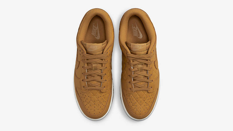 Nike Dunk Low Quilted Wheat DX3374-700 Top
