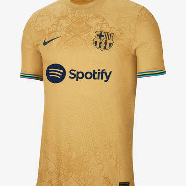 Nike F.C. Barcelona 2022/23 Match Away Football Shirt