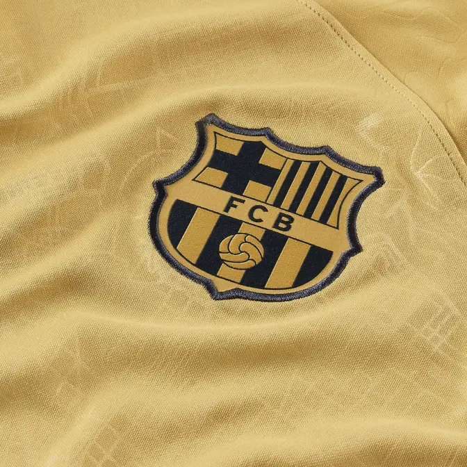 Nike Denim F.C. Barcelona 2022-23 Stadium Away Football Shirt DJ7675-716 Detail