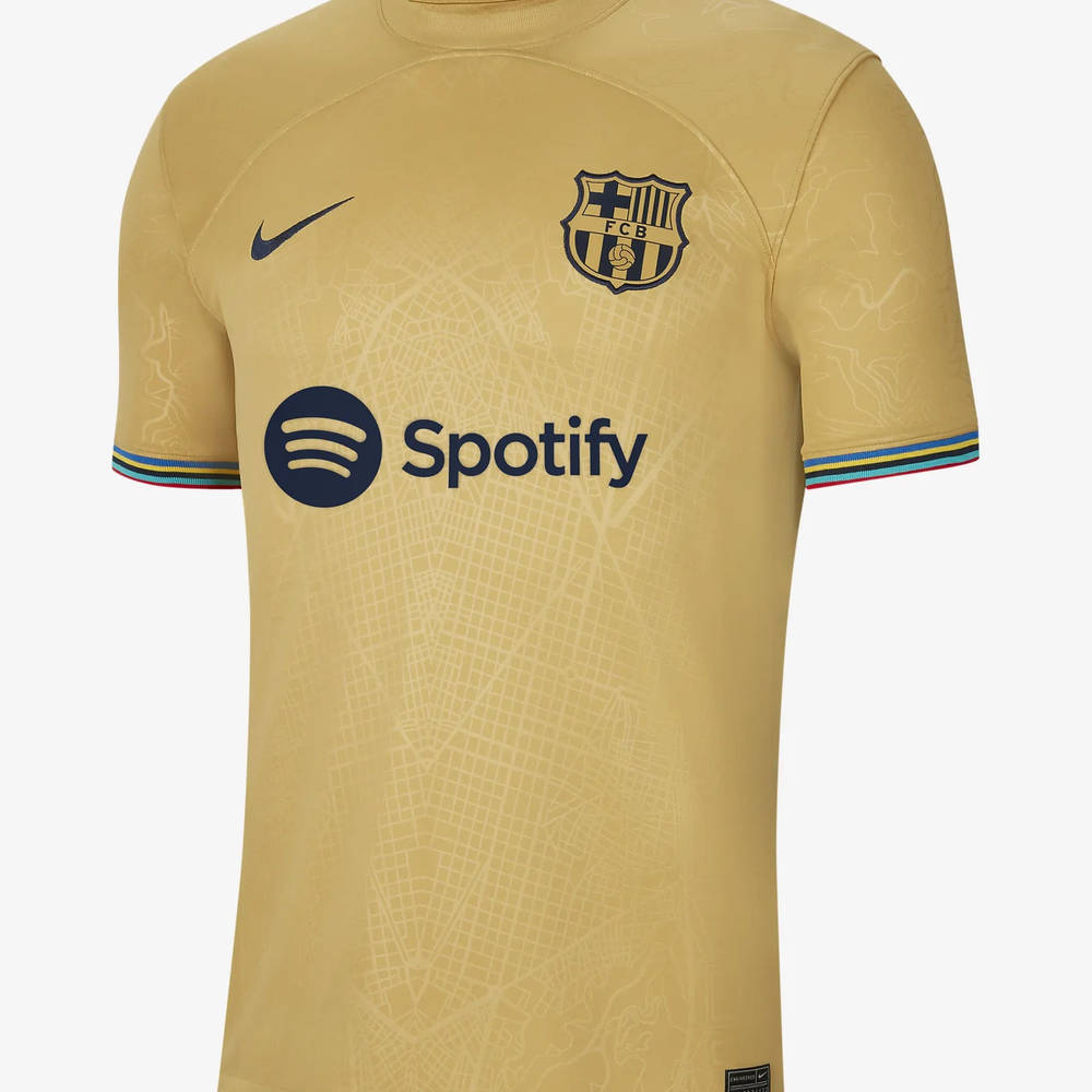 Nike F.C. Barcelona 2022-23 Stadium Away Football Shirt DJ7675-716