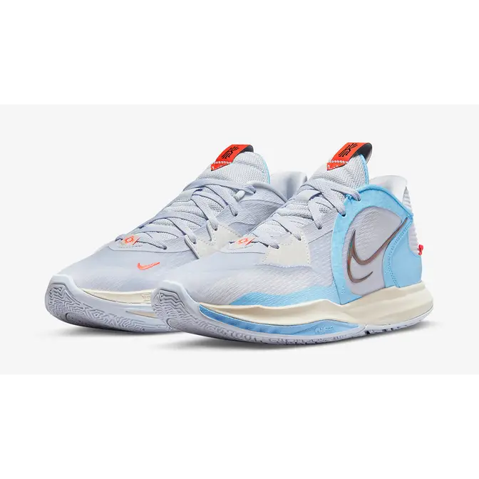 Nike Kyrie 5 Low Nets Grey Blue | Where To Buy | DJ6012-003 | The Sole ...