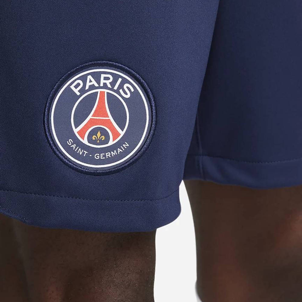 Nike Paris Saint-Germain 2022 23 Stadium Home Dri-FIT Football Shorts logo