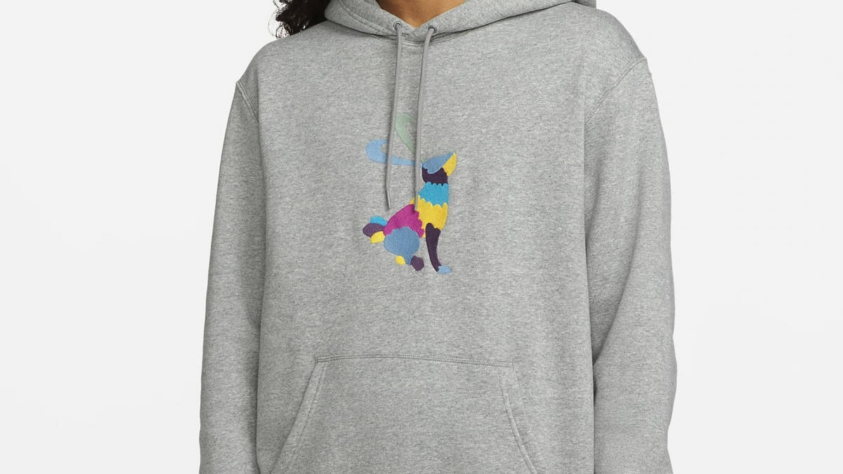 Nike SB Alebrije Skate Hoodie Dark Grey Heather The Sole Supplier