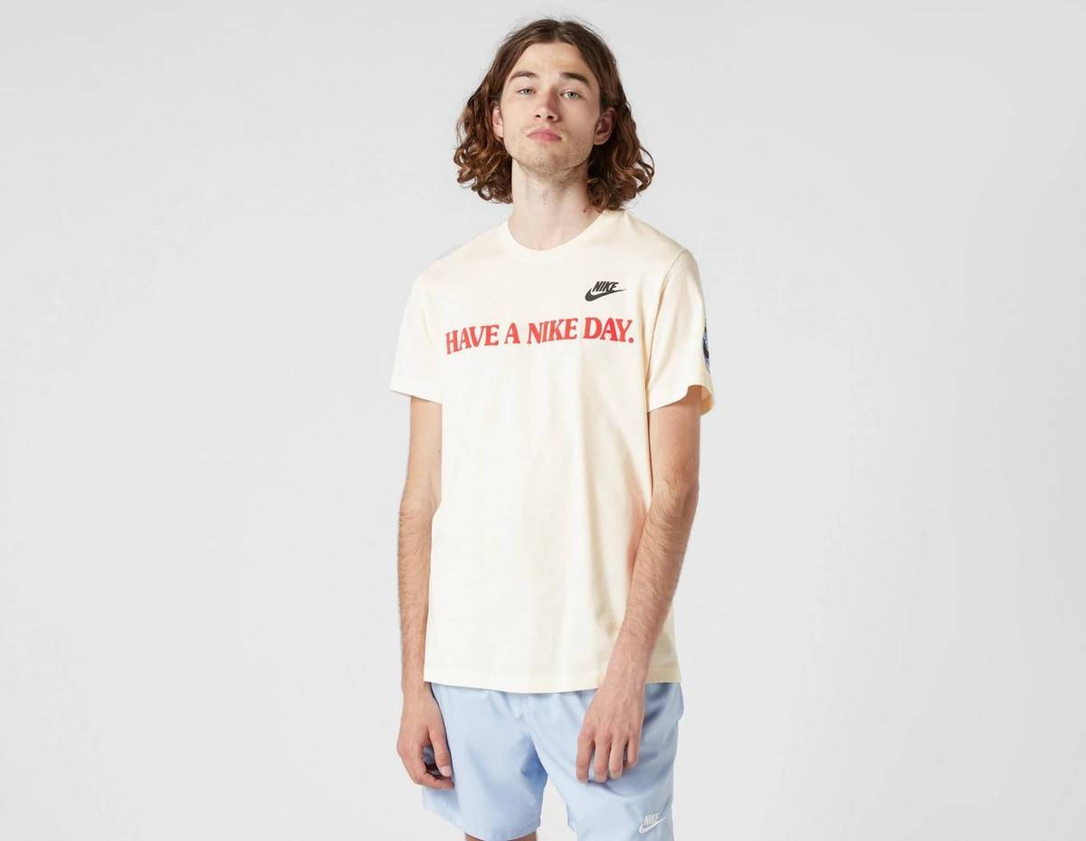 Have a nike day sales shirt white