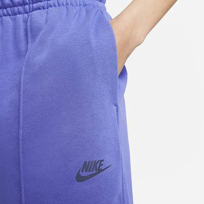 Nike Sportswear High-Rise Fleece Dance Shorts Lapis pocket