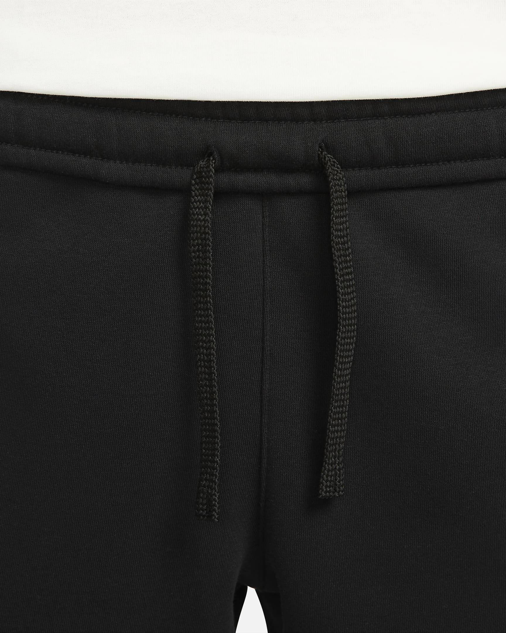 nike hybrid fleece joggers black