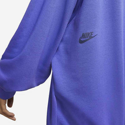 Nike Sportswear Over-Oversized Fleece Dance Sweatshirt Navy side