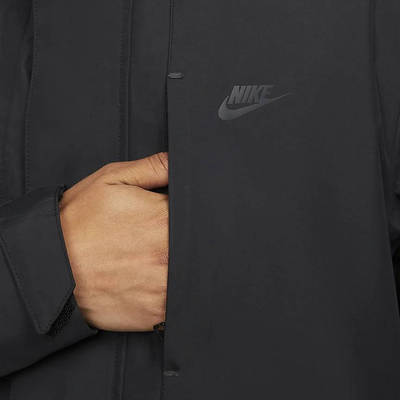 Nike Sportswear Storm-FIT ADV Shell Parka Black front logo