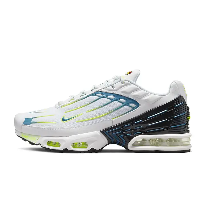 Nike TN Air Max Plus 3 White Volt Marina | Where To Buy | DV3488-100 ...