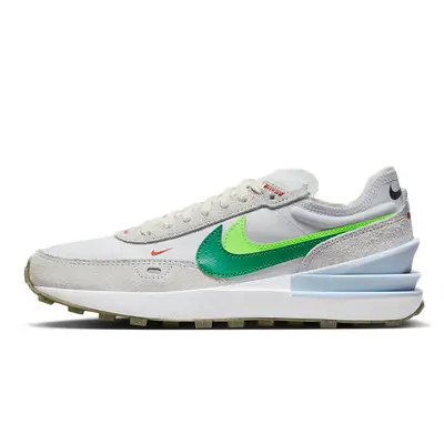 Nike Waffle One Double Swoosh Grey Green | Where To Buy | DX4309-001 ...