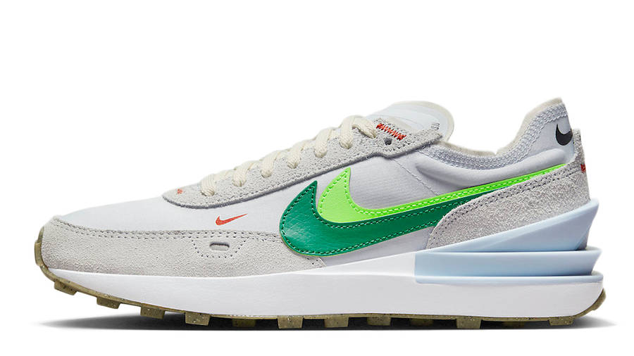 Nike Waffle One Double Swoosh Grey Green Where To Buy DX4309001