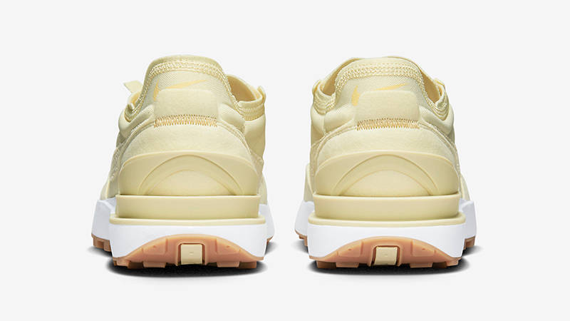 Nike Waffle One Woven Swoosh Yellow DM7604-101 Back
