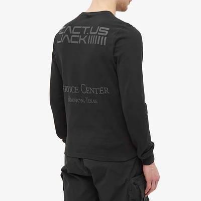 Nike x Travis Scott Long Sleeve BH T-Shirt Black back