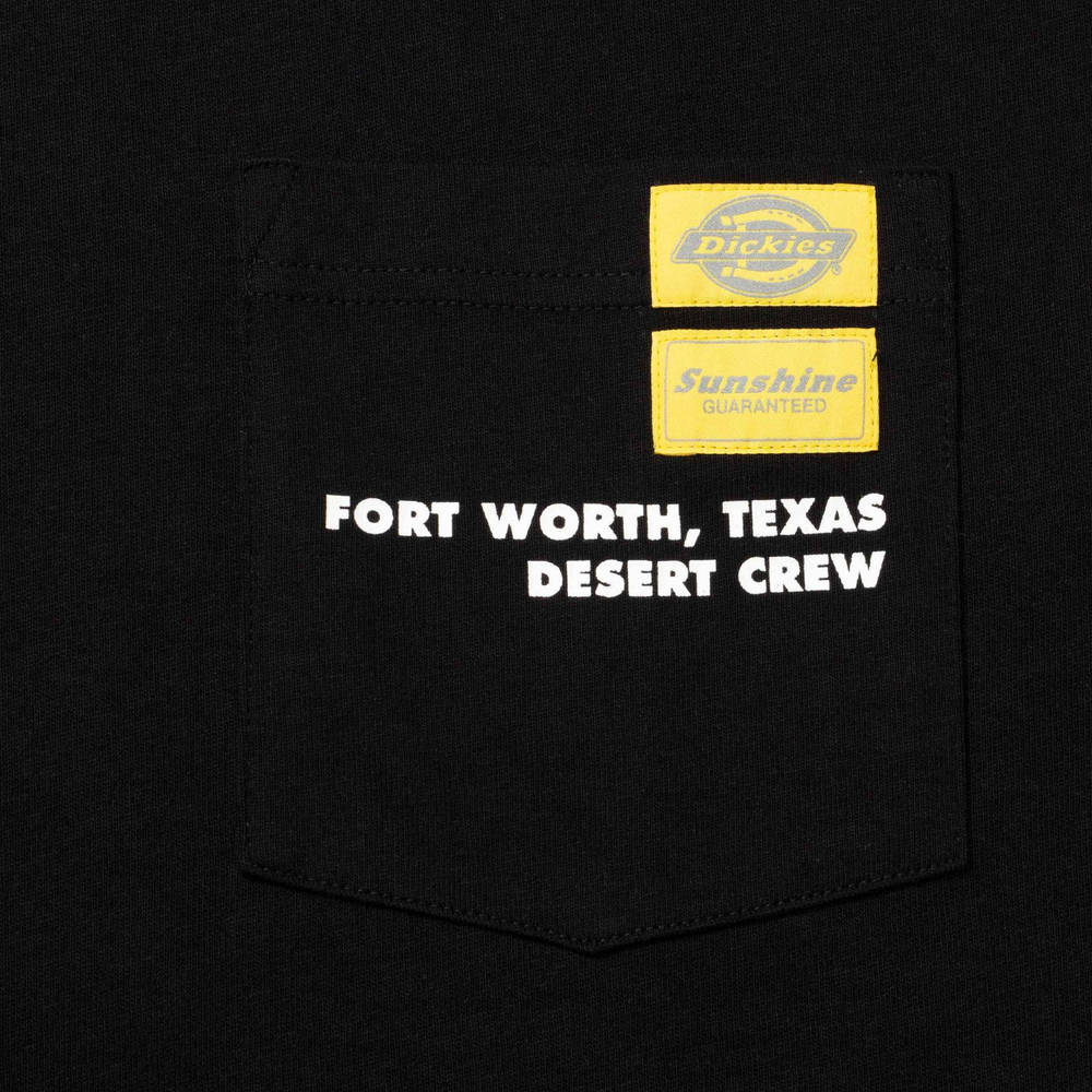 NYS x Dickies Install Team Short-Sleeve T-Shirt Black branding