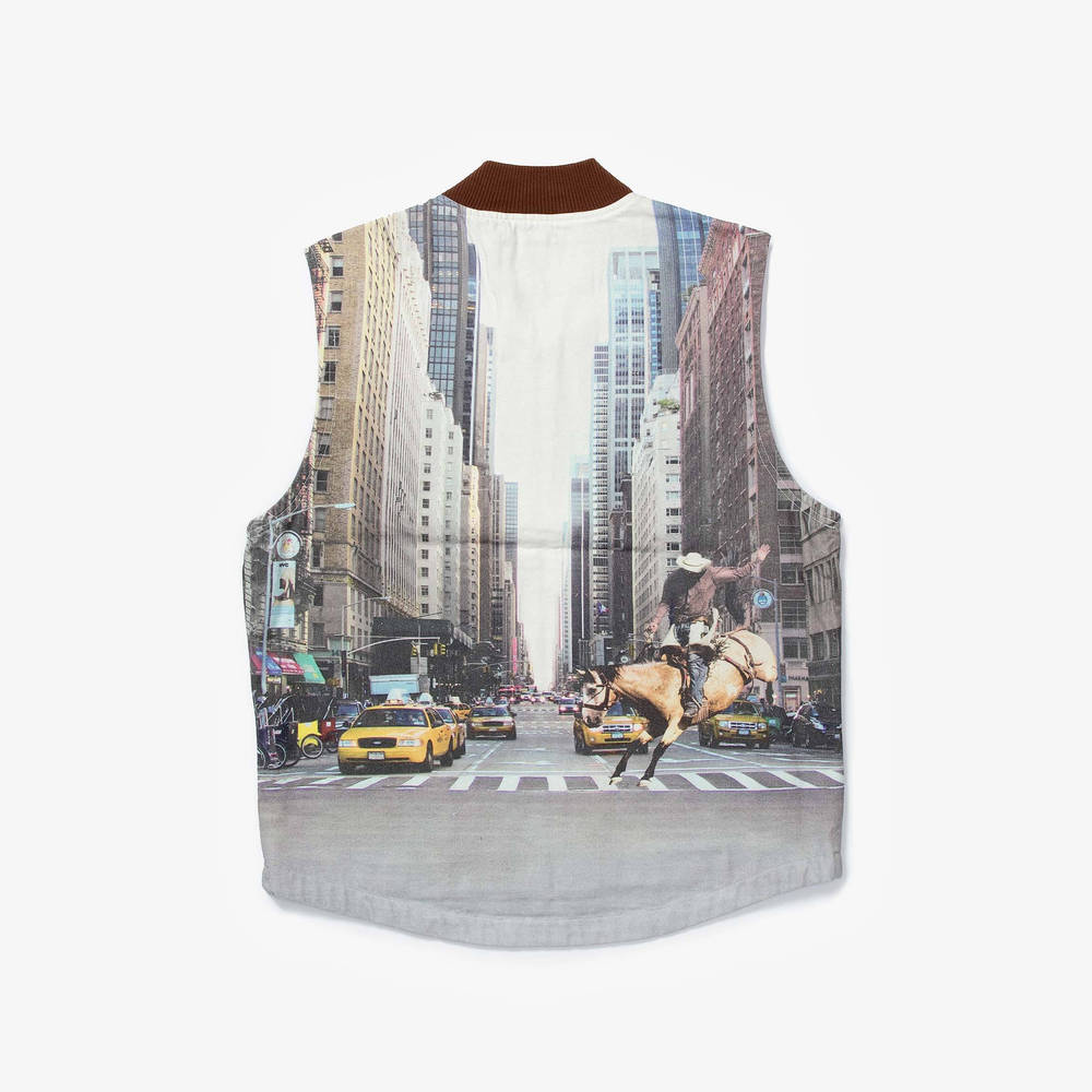 NYS x Dickies Photoreal Vest Multi back