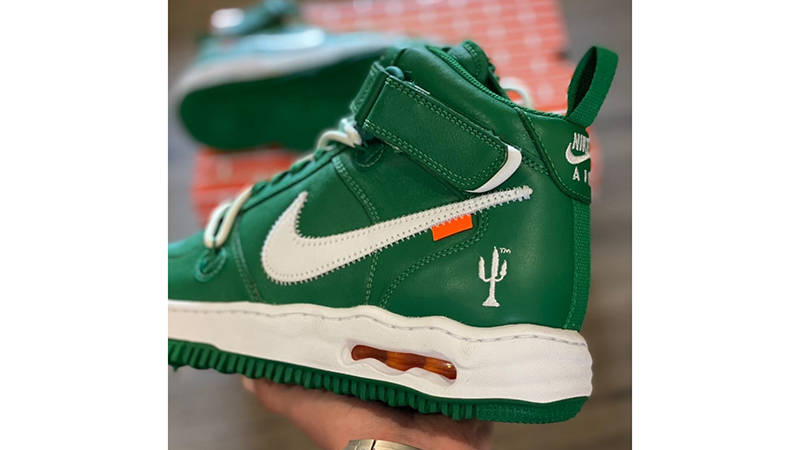 Air Force 1 Mid x Off-White - Pine Green/White – Feature