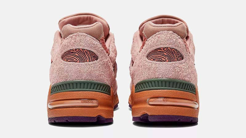 Salehe Bembury x New Balance 990v2 Orange Purple Back