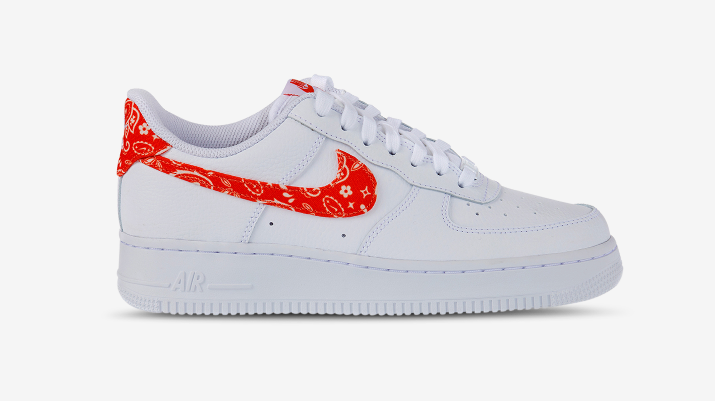 Orange Paisley AF1