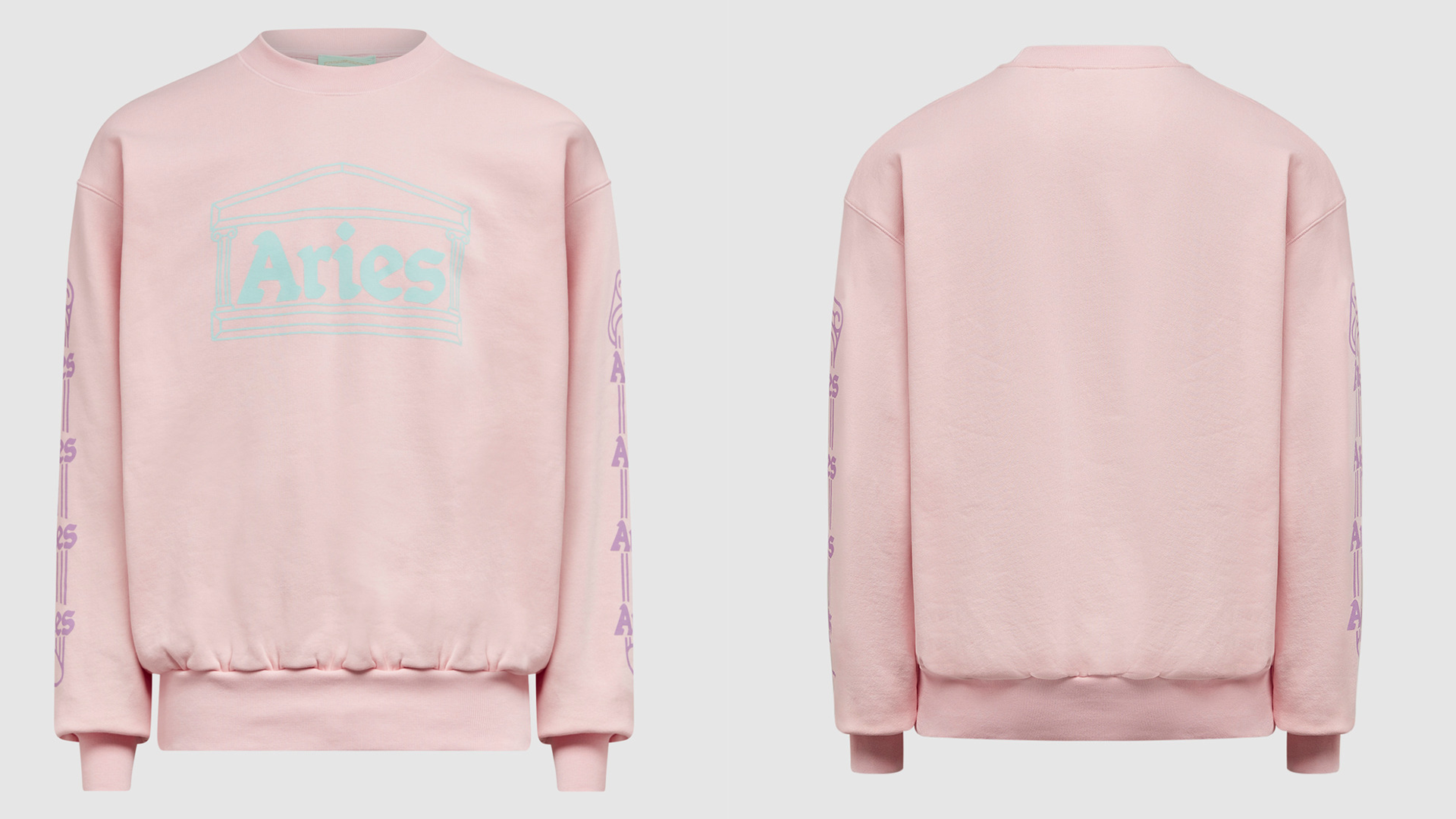 Aries Column Sweatshirt
