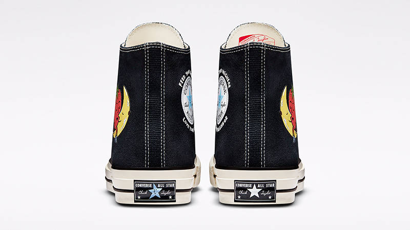 Sky High Farm x Converse Chuck 70 High Black A03145C Back