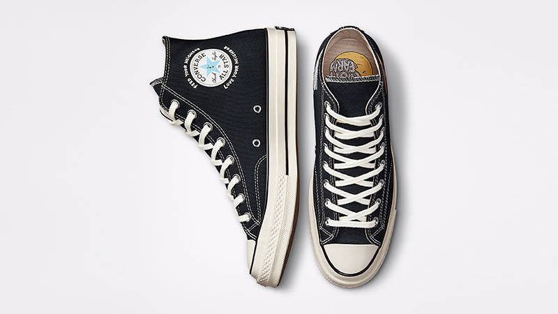 Sky High Farm x Converse Chuck 70 High Black A03145C Top