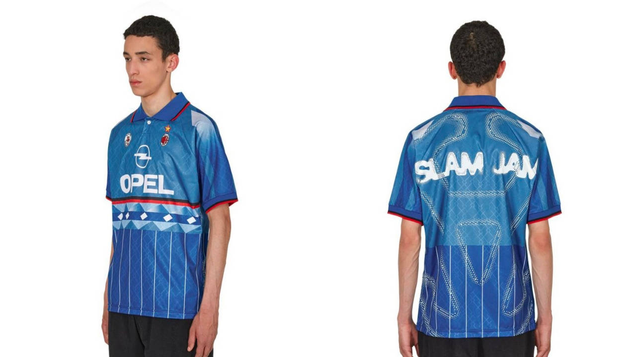 Slam Jam x AC Milan Partner for a Limited Edition "Hidden Jersey"