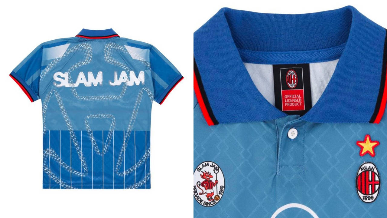 Slam Jam x AC Milan Partner for a Limited Edition "Hidden Jersey"