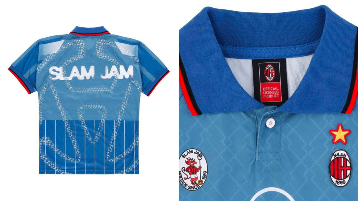 Slam Jam x AC Milan Partner for a Limited Edition "Hidden Jersey"