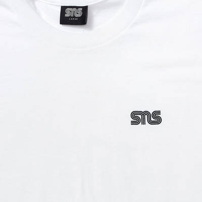 SNS Fundamentals Logo T-Shirt White logo
