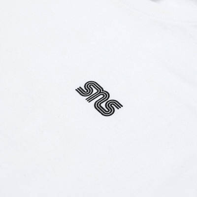 SNS Fundamentals Logo T-Shirt White side logo