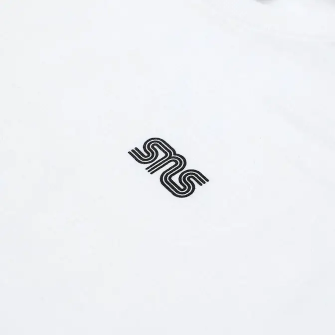 press-stud fastening shirt jacket Grün White side logo